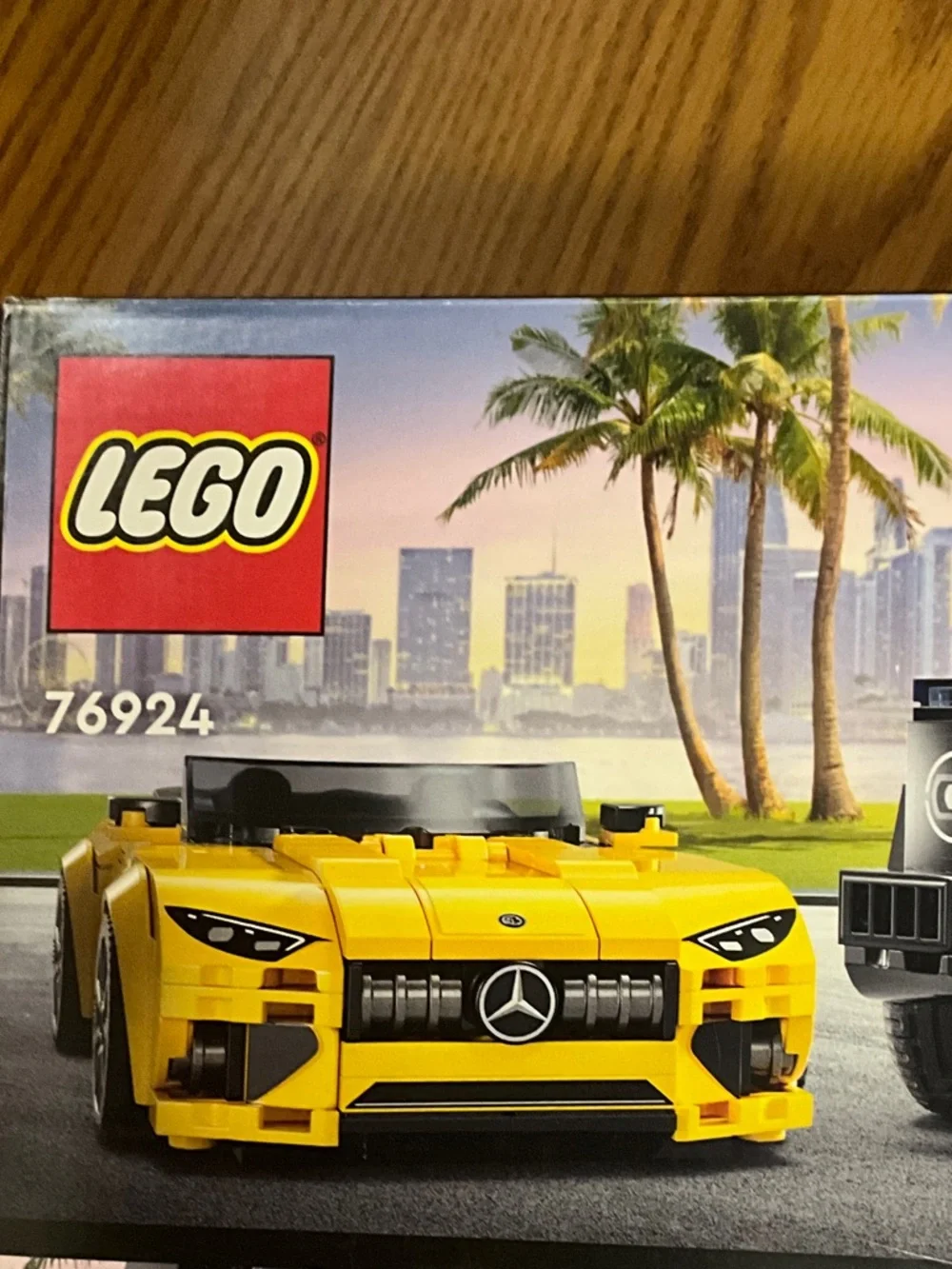 Lego Yellow Sports Car and Black Mercedes SUV Building Set - Picture 3 of 4